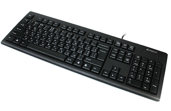 Клавиатура A4Tech KR-83 USB (Black) X-slim Comfort Key